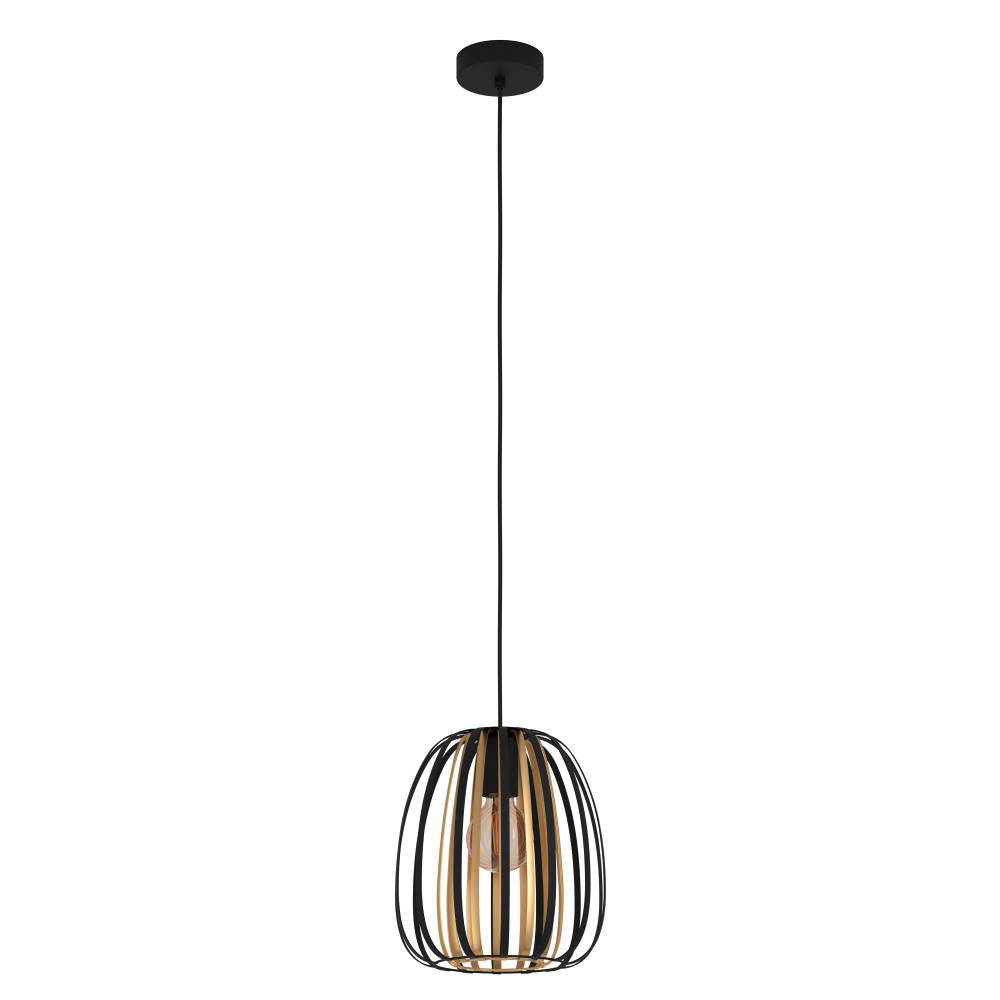 Eglo Leuchten Hängeleuchte ENCINITOS in schwarz, gold, Lampe, Kronleuchter