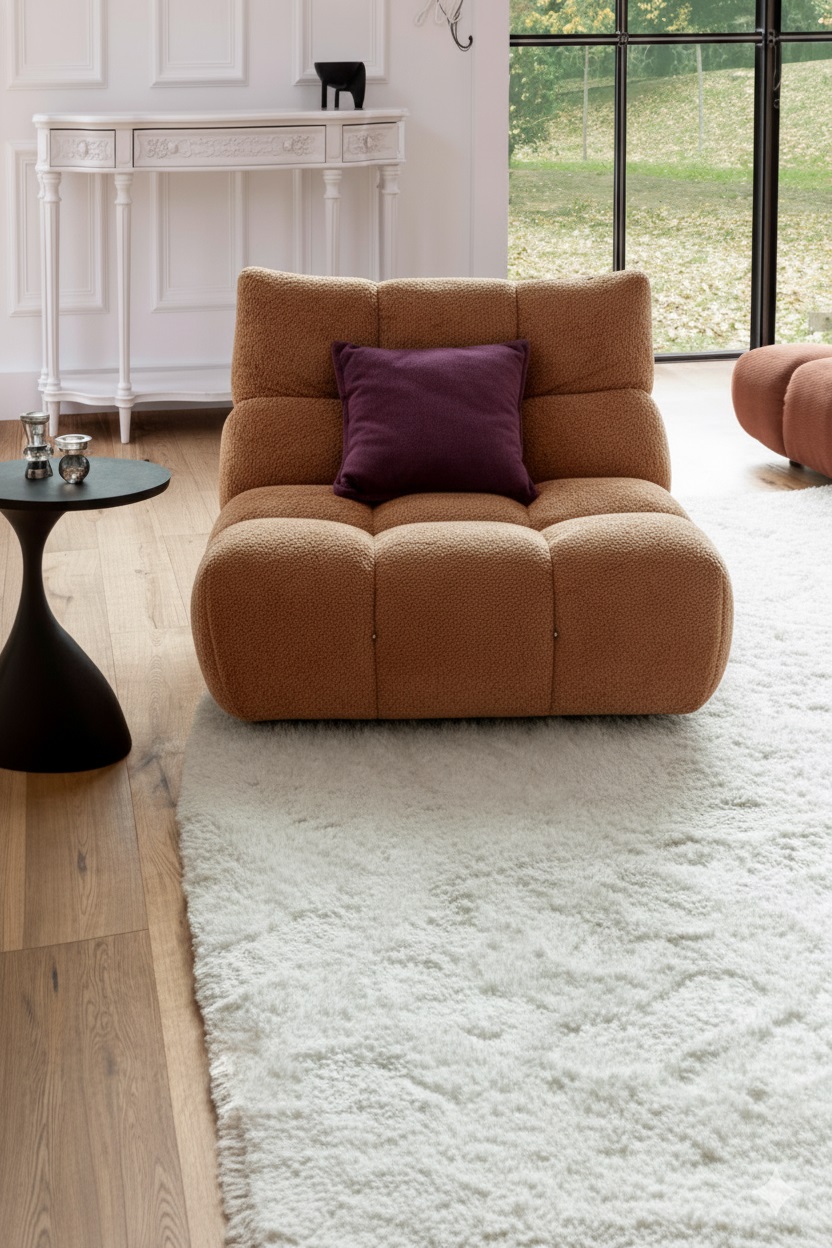 Candy 1,5-Sitzer SK781 in Stoff Shaun rusty, Dekoration für Zuhause, Mobiliar, Couch, Teppich, Kissen