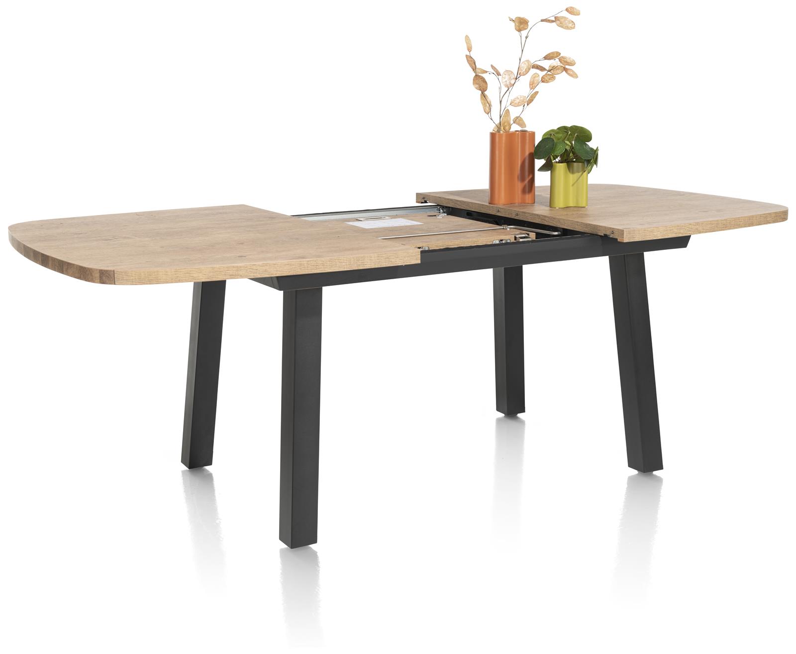 Henders & Hazel Tisch PAVAROTTI 54848-BRN, Moebel, Tabelle, Esstisch, Schreibtisch, Kaffeetisch