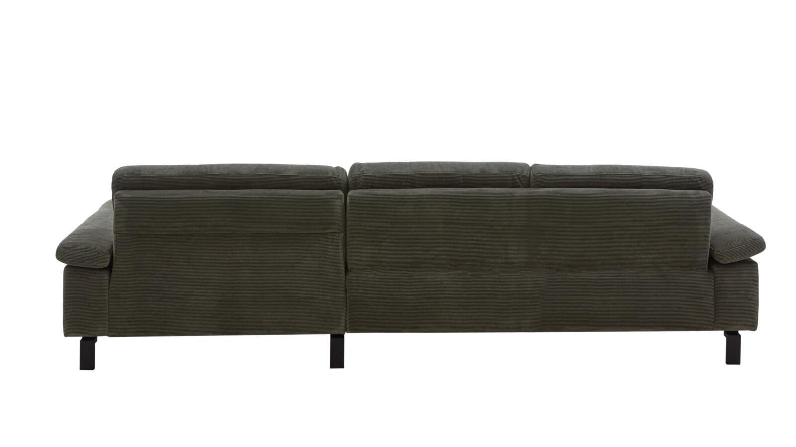 Candy Polsterecke SK MOVE ca. 304x185-209 cm in Stoff Feincord oliv PG:Cord, Couch, Mobiliar