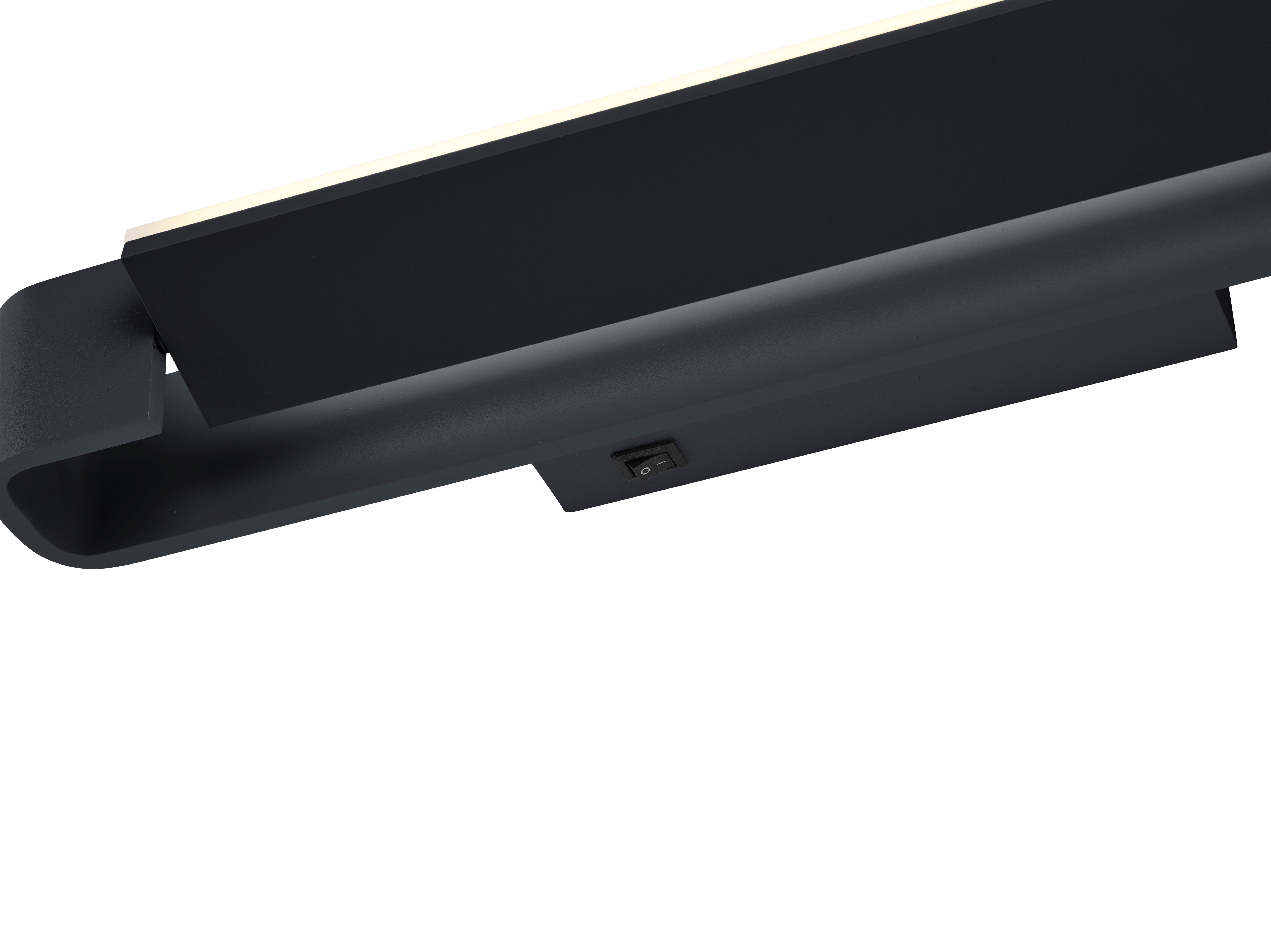 B-Leuchten LED-Wandleuchte  in schwarz