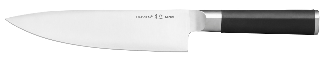 Fiskars Santoku-Messer SENSEI 16,5cm in Farbe Black/White