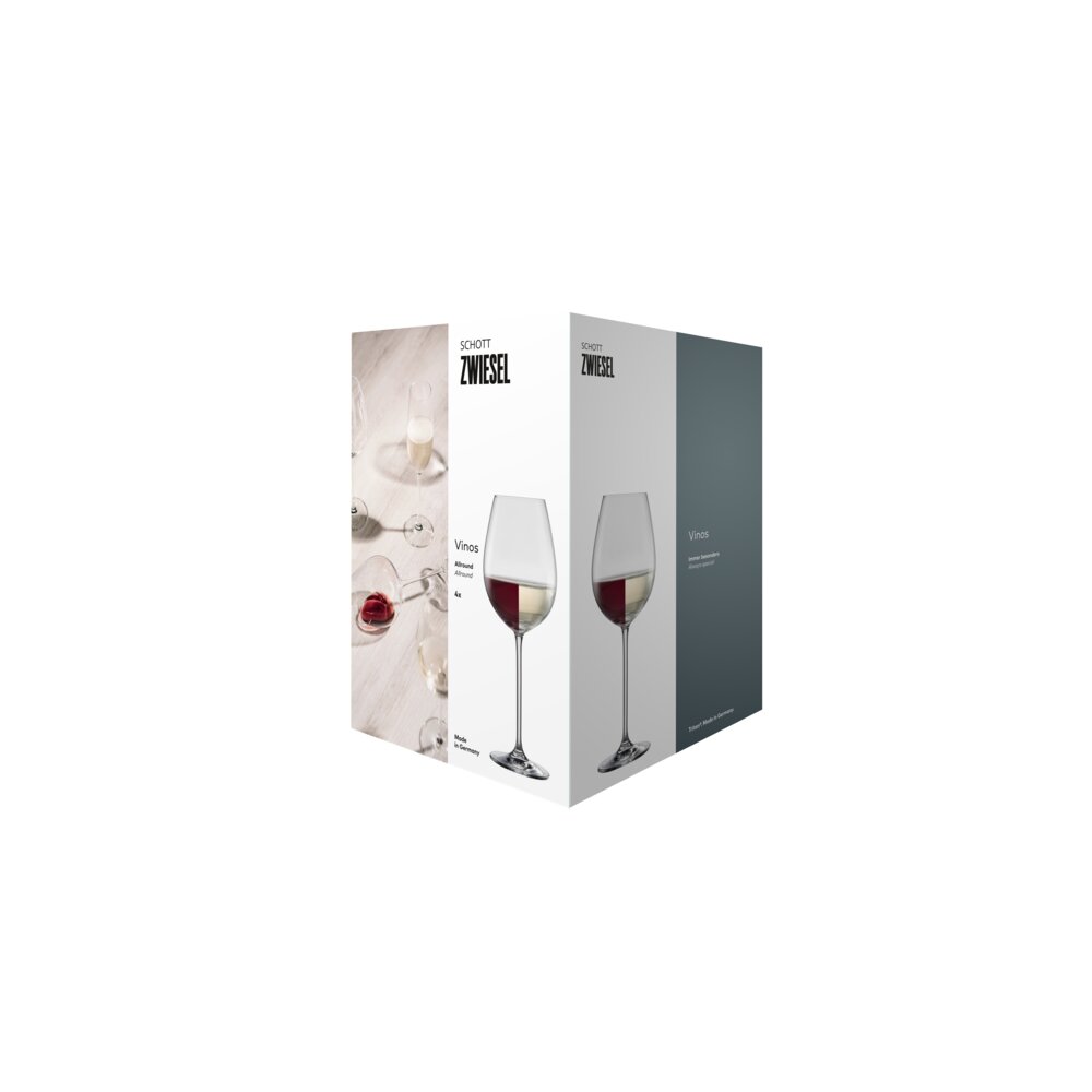 Schott Zwiesel Allroundglas VINOS 613ml, 4er-Set