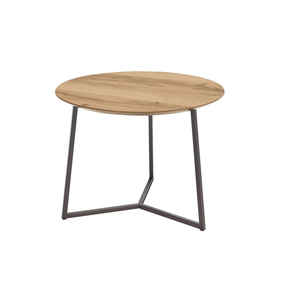 SCHÖNER WOHNEN-Kollektion Couchtisch CONNECT Ø ca. 55 cm, Höhe ca. 42 cm in Eiche rustico hell geölt SCHÖNER WOHNEN-Kollektion Couchtisch CONNECT Ø ca. 55 cm, Höhe ca. 42 cm in Eiche rustico hell geölt