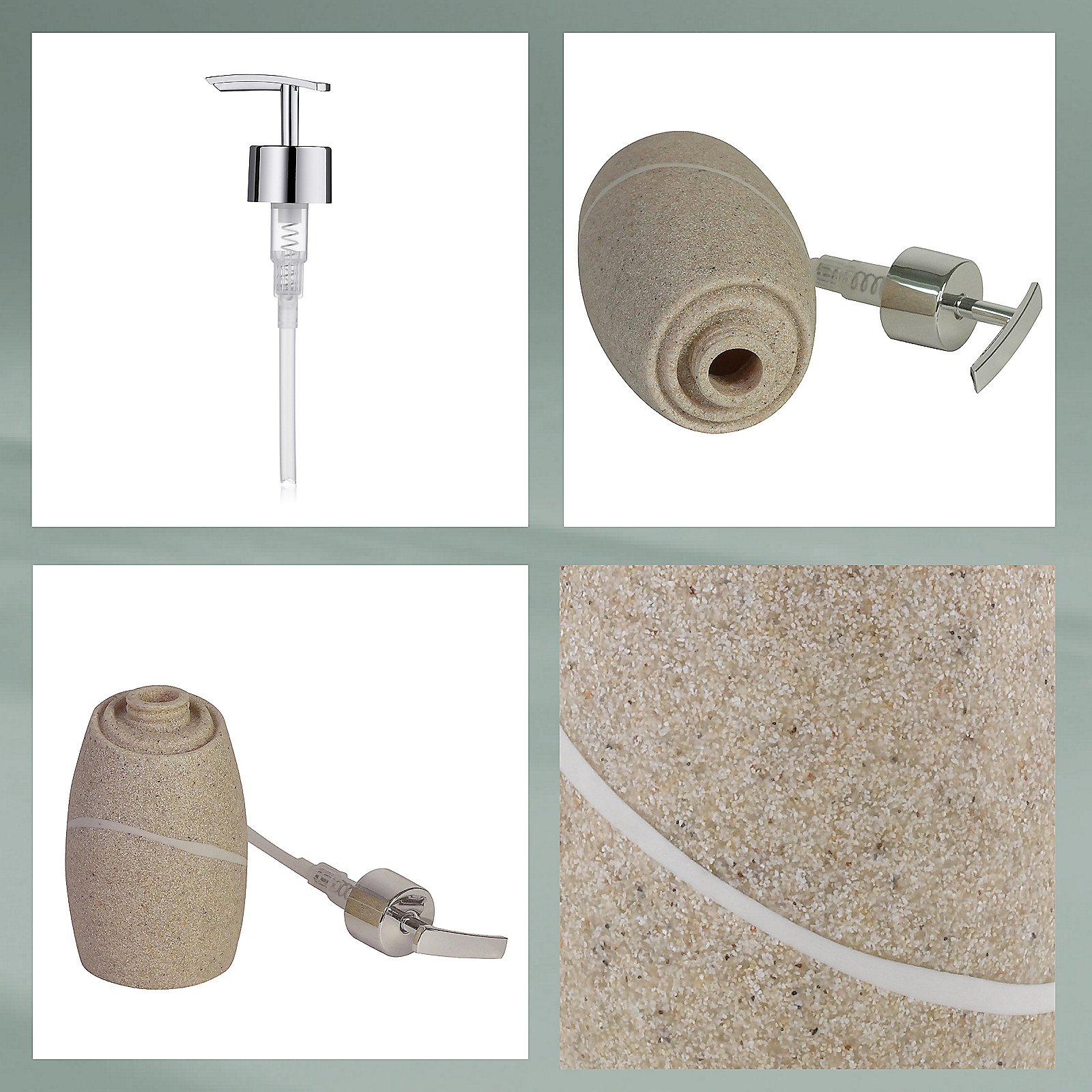 Kela Seifenspender Talus beige TALUS in