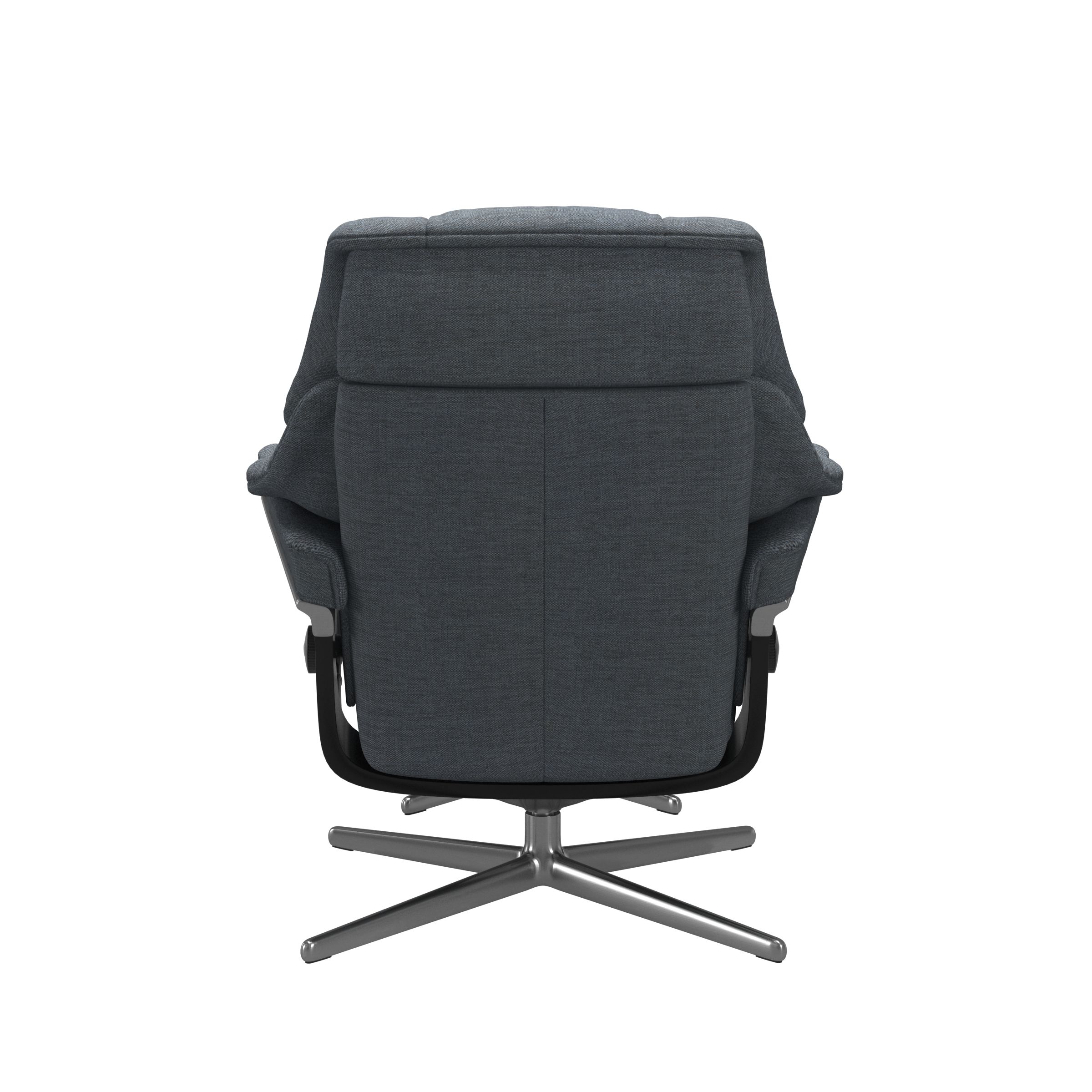 Stressless Sessel mit Hocker Reno Cross (M) in Stoff Daisy blue