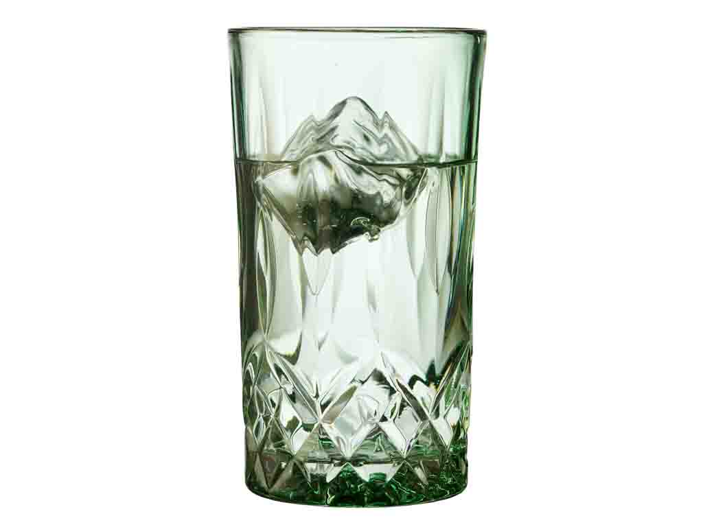 Lyngby Glas Highball 0,38 Liter in Farbe grün