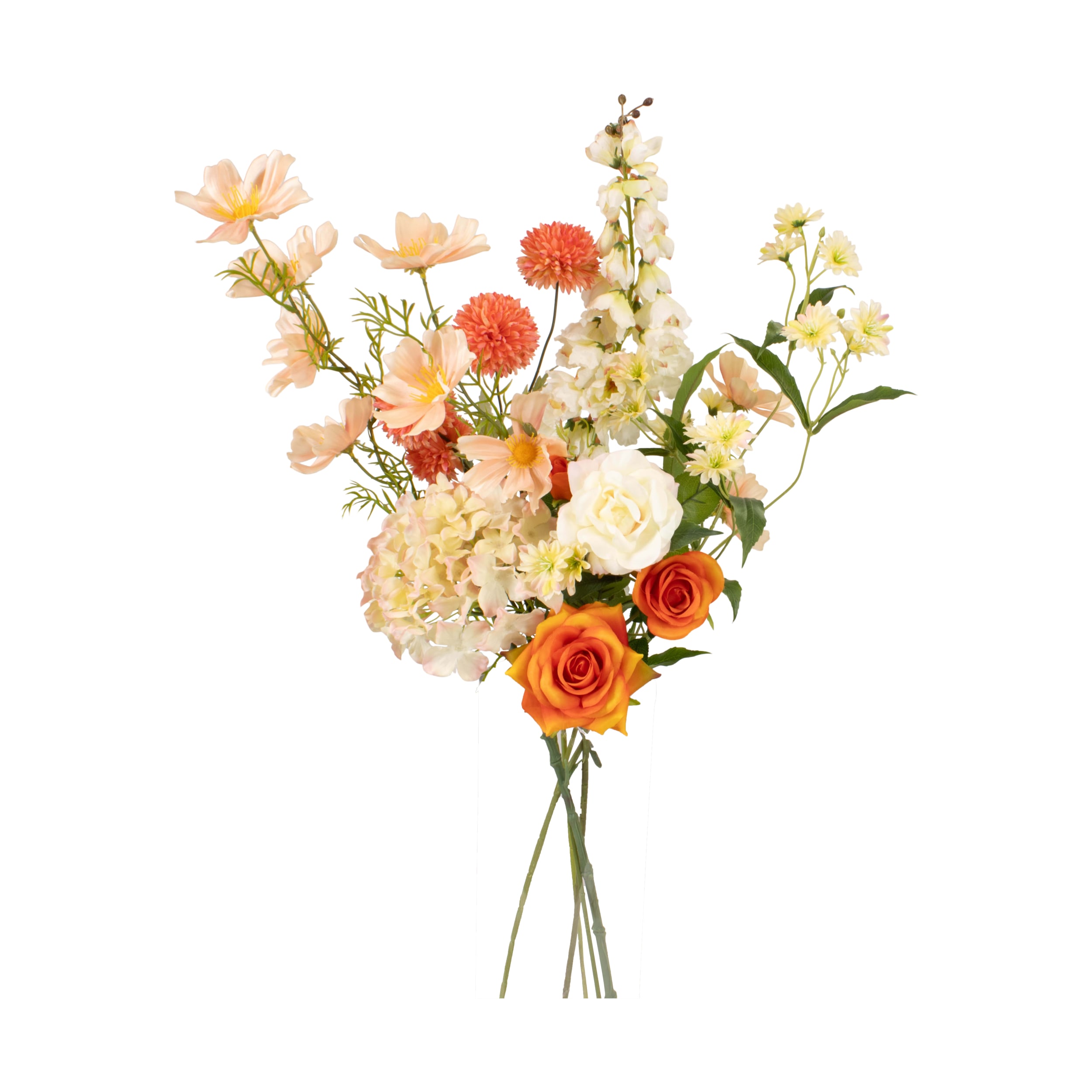 Dijk Natural Collections Blumenstrauß mehrfarbig, Blume, Blumen-Arrangement, Blumenstrauß, Rose, Florales Design
