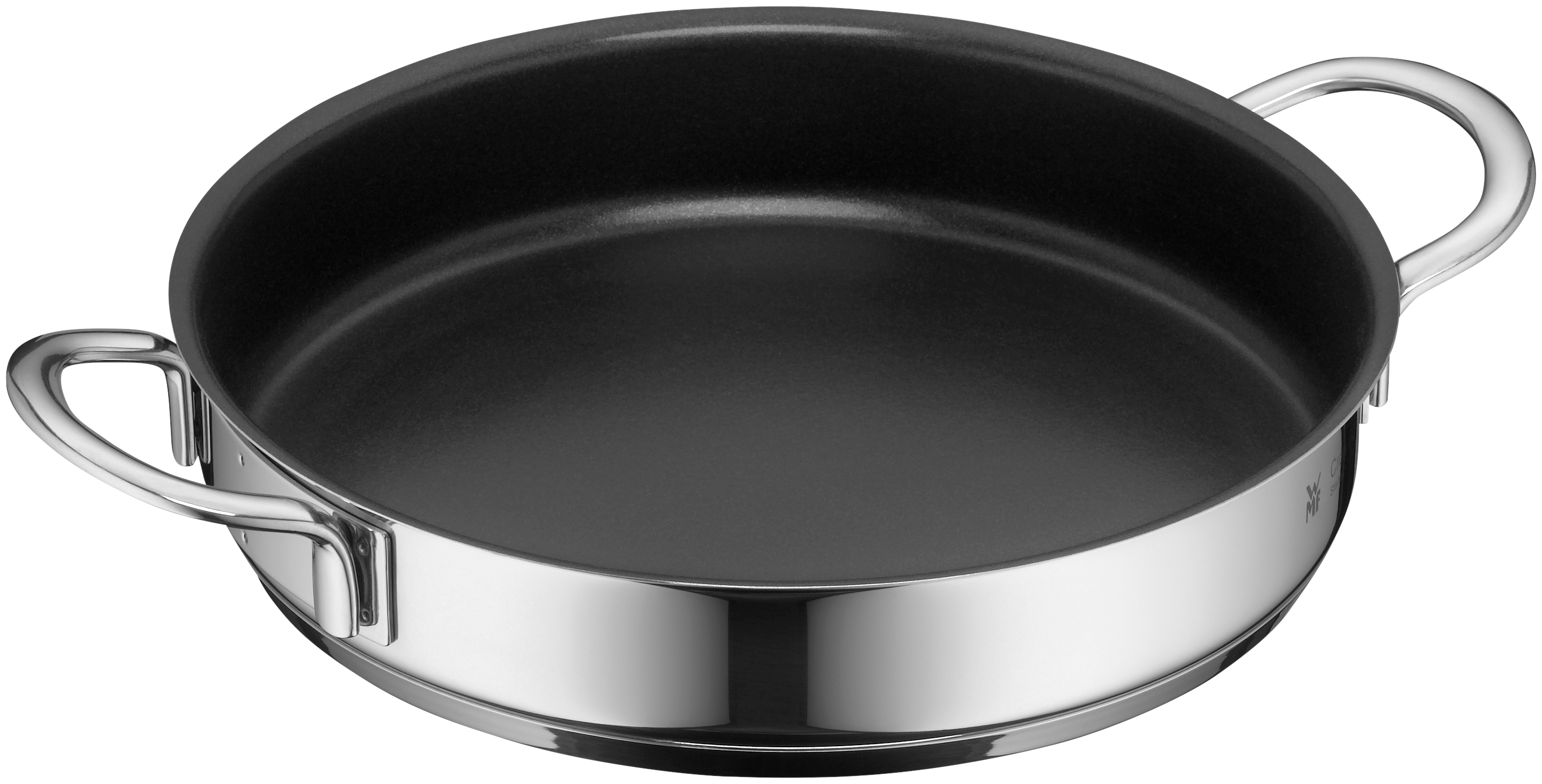 WMF Mini Servierpfanne mit Antihaftversiegelung, 18 cm in Edelstahl
