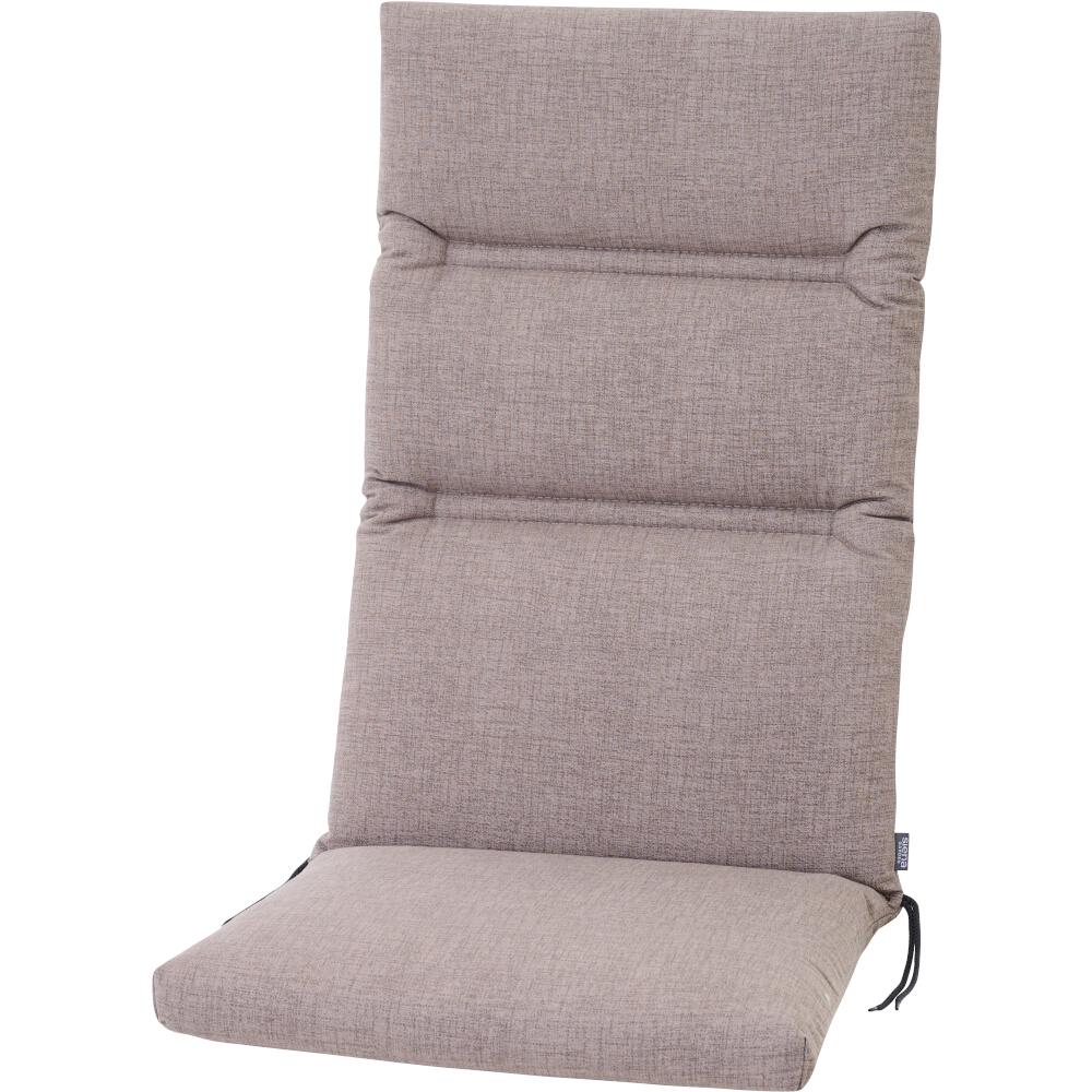 Gautzsch Sesselauflage COMFORT ca.120 x 48 x 7 cm in Stoff taupe