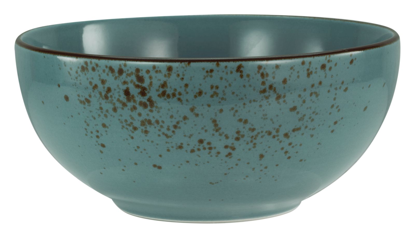CreaTable Salatschüssel Nature Collection in Farbe Dark Denim glänzend