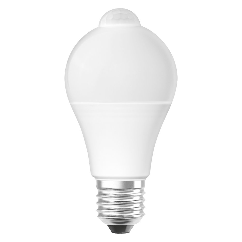 LEDVANCE Leuchtmittel LED Star Motion Sensor Cl.A 60 8.8 W/2700 K E27