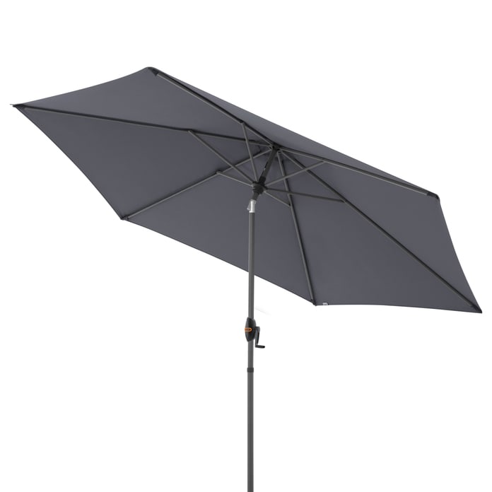 Doppler Schirm MYZONE AUTO TILT ca. 305cm in Farbe anthrazit, Baldachin, Regenschirm, Wohnen, Terrasse, Sonnenschirm