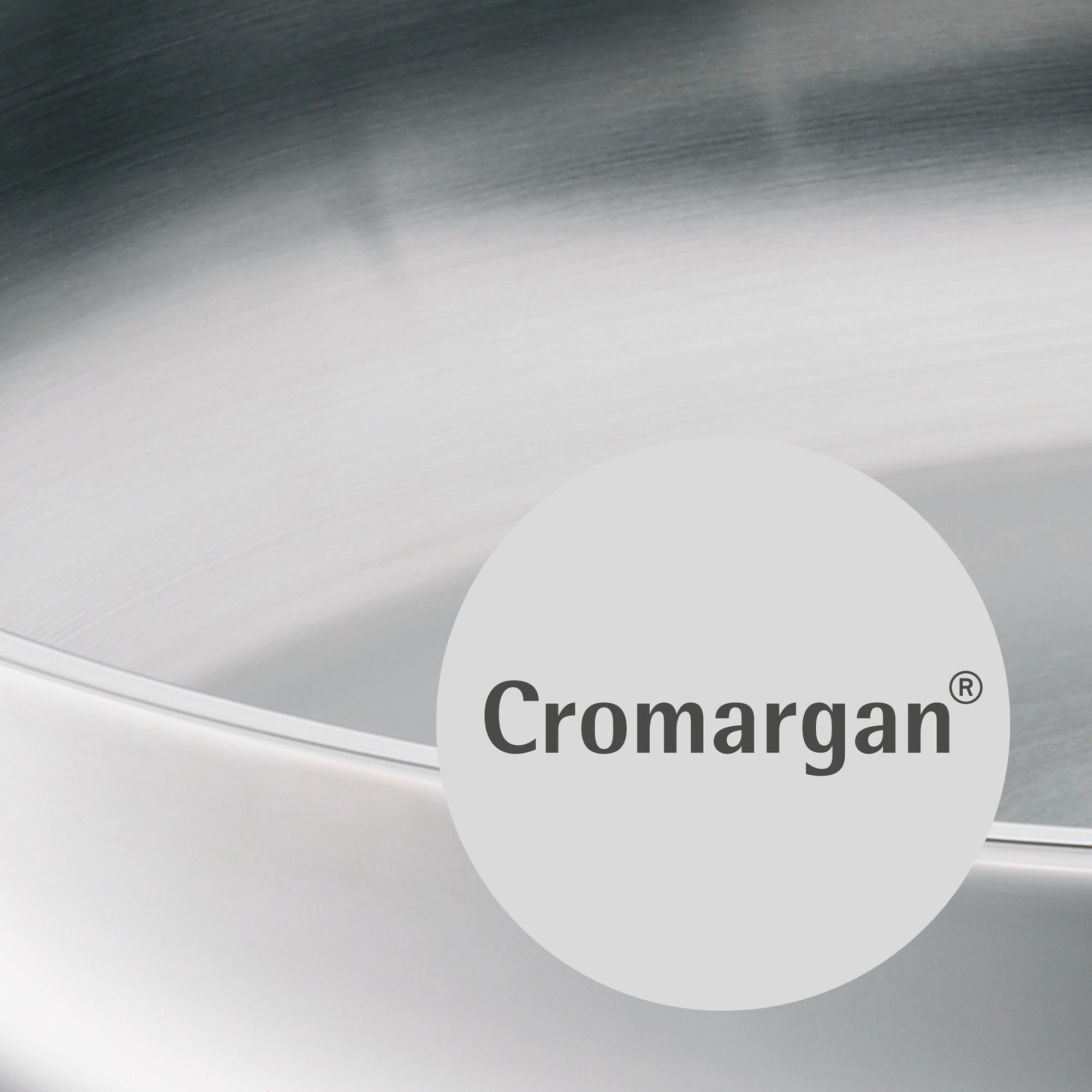 WMF Wok mit Glasdeckel ca. 36cm in Cromargan Edelstahl 18/10