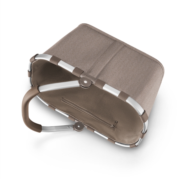 Reisenthel CARRYBAG in Farbe herringbone mokka, Zubehor, Tasche, Handtasche, Geldbörse, Kissen