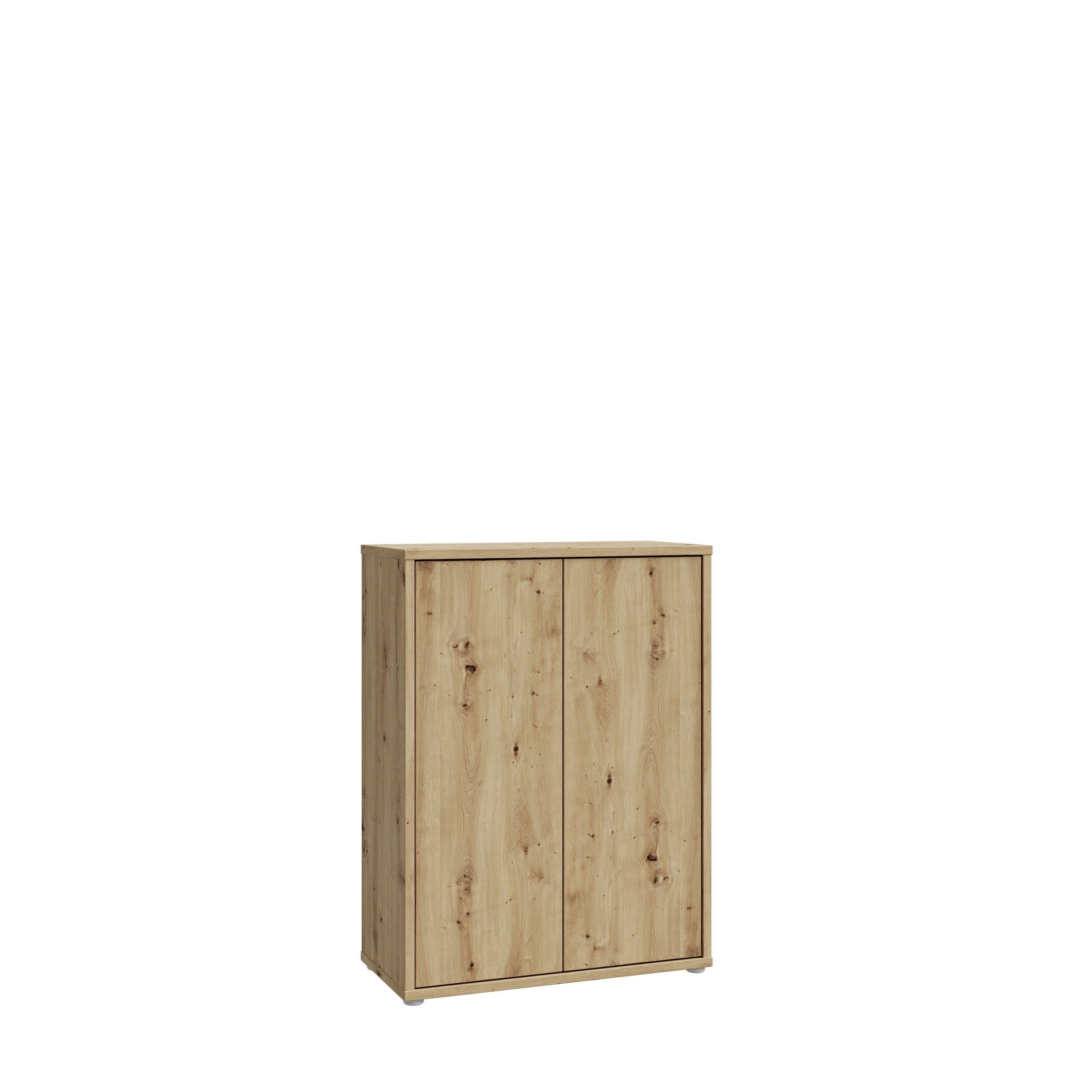 Forte Fabryki Mebli Schuhschrank ALICE SPRINGS ca.B75 H99 T35 cm in D78 Artisan Oak
