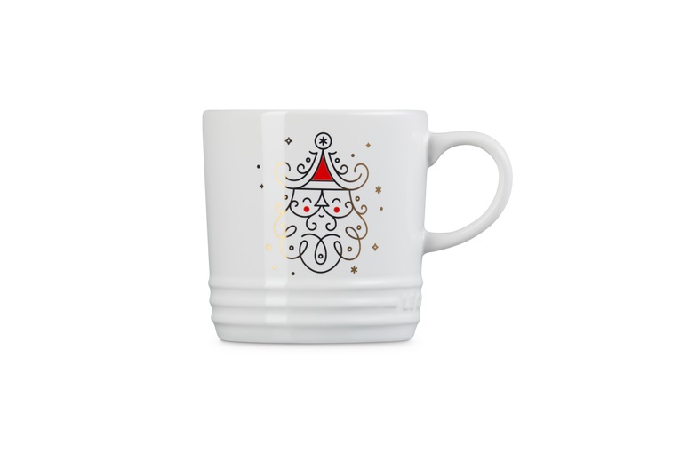 Becher Noël Santa ca. 350ml aus Steinzeug