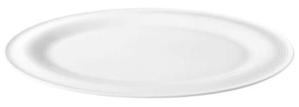 Seltmann Weiden Servierplatte oval 35x28 cm Beat 3 weiß