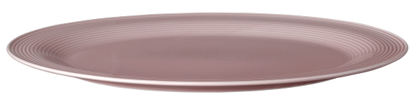 Seltmann Weiden Servierplatte oval 35x28cm Beat 3 Altrosa