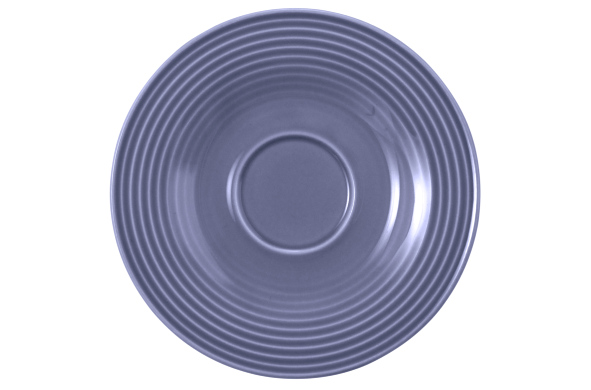Seltmann Weiden Kombi-Untertasse klein 13,5cm Beat 3 Fliederblau