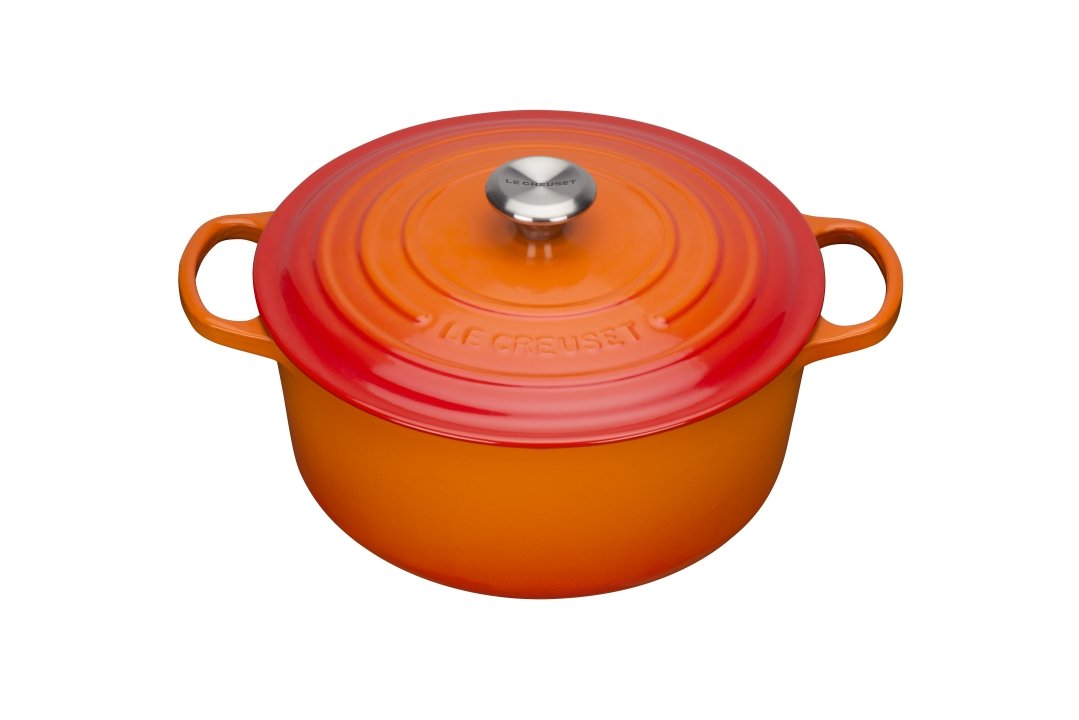 Le Creuset Bräter Ø ca. 26cm Ofenrot Rund