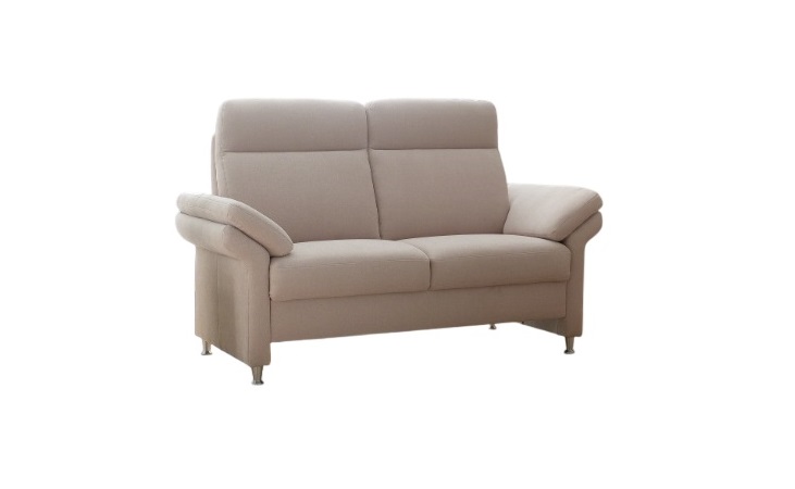 Carina Polstermöbel Sofa 2-sitzig PRIMUS in Stoff Easy Care white