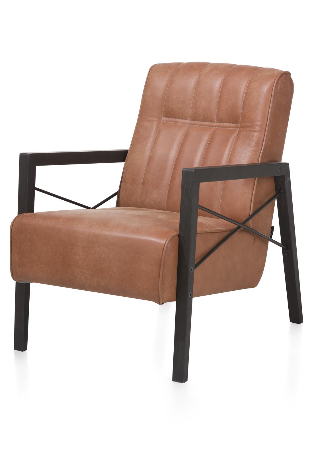 Henders & Hazel Sessel NORTHON in Leder Catania brique