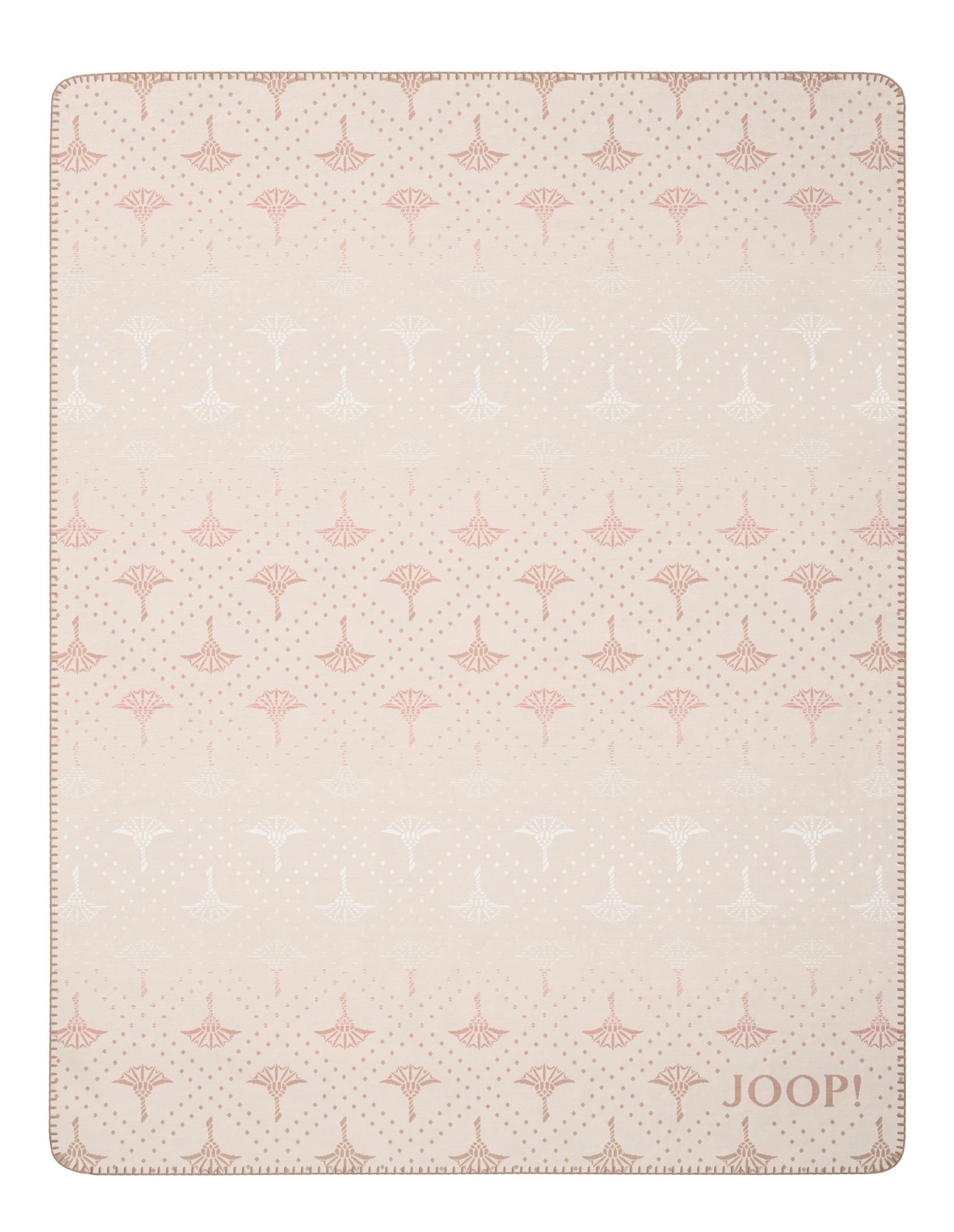 JOOP! Decke CF CHARM ca. 150x200cm in Farbe Nude, Dekoration für Zuhause, Teppich