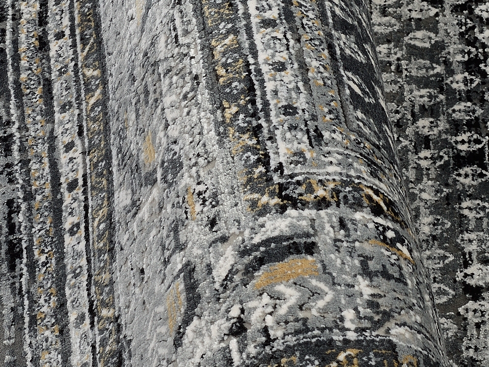 OCI Webteppich ca. 120 x180cm in Farbe dunkelgrau