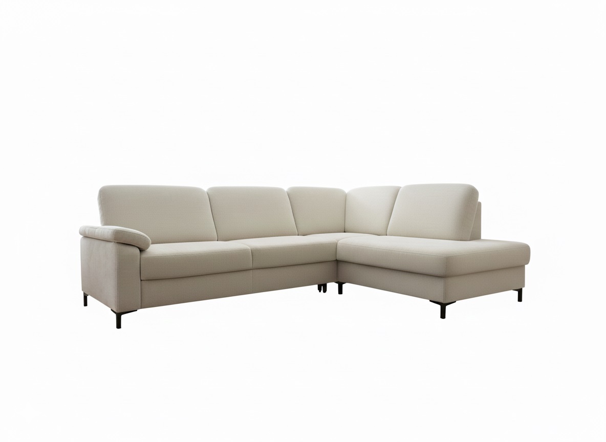 Polstergruppe ZE-EM22126 ca. 266x202cm in Stoff Cody beige, Couch, Mobiliar