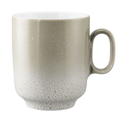 Seltmann Weiden Becher mit Henkel 0,40 l Sento Home 10909 Aura cream , Pokal, Porzellan, Töpferei, Kaffee, Kaffeetasse