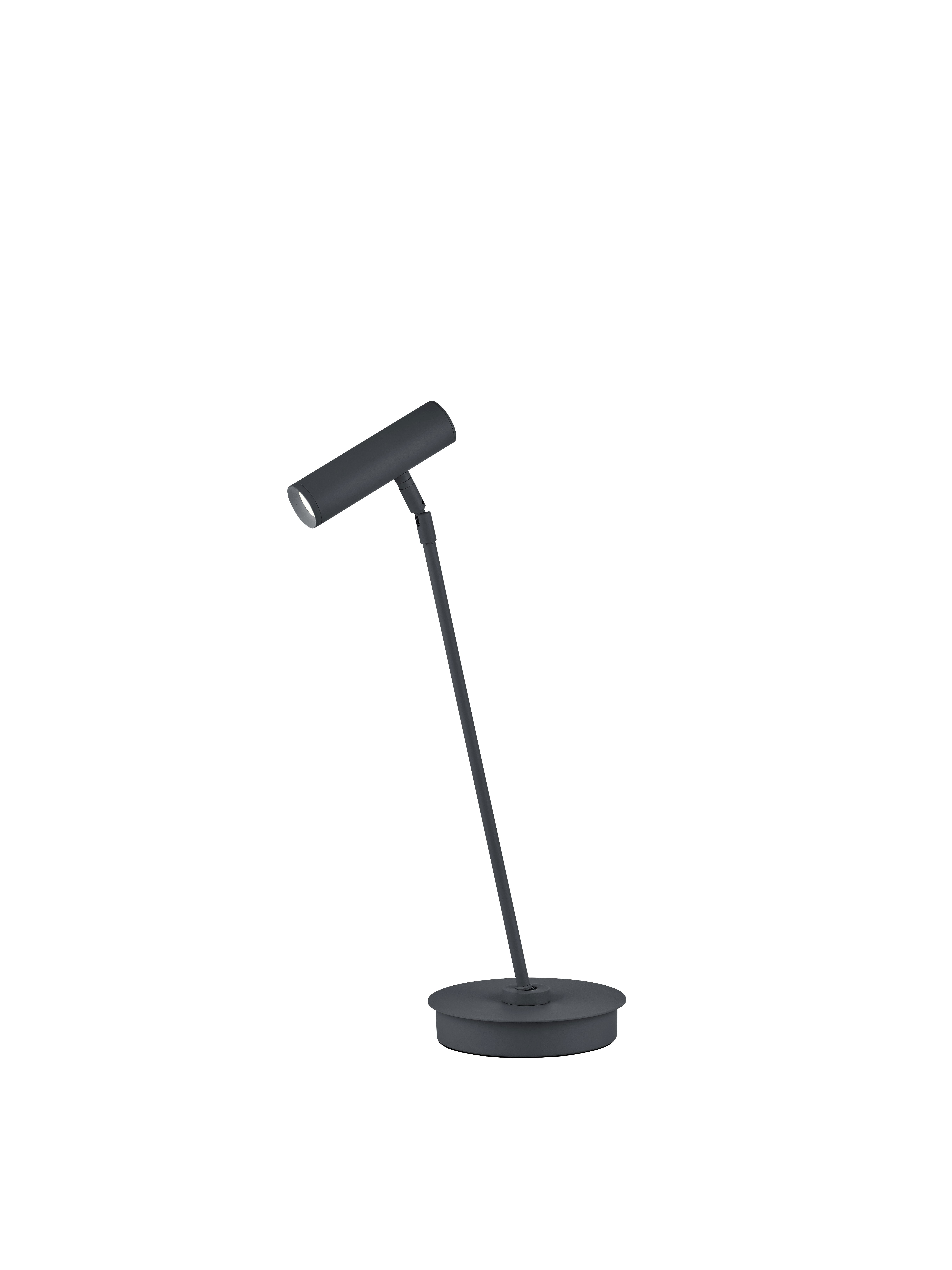 B-Leuchten LED-Tischleuchte TOM PRO in schwarz, 3-Stufen CCT