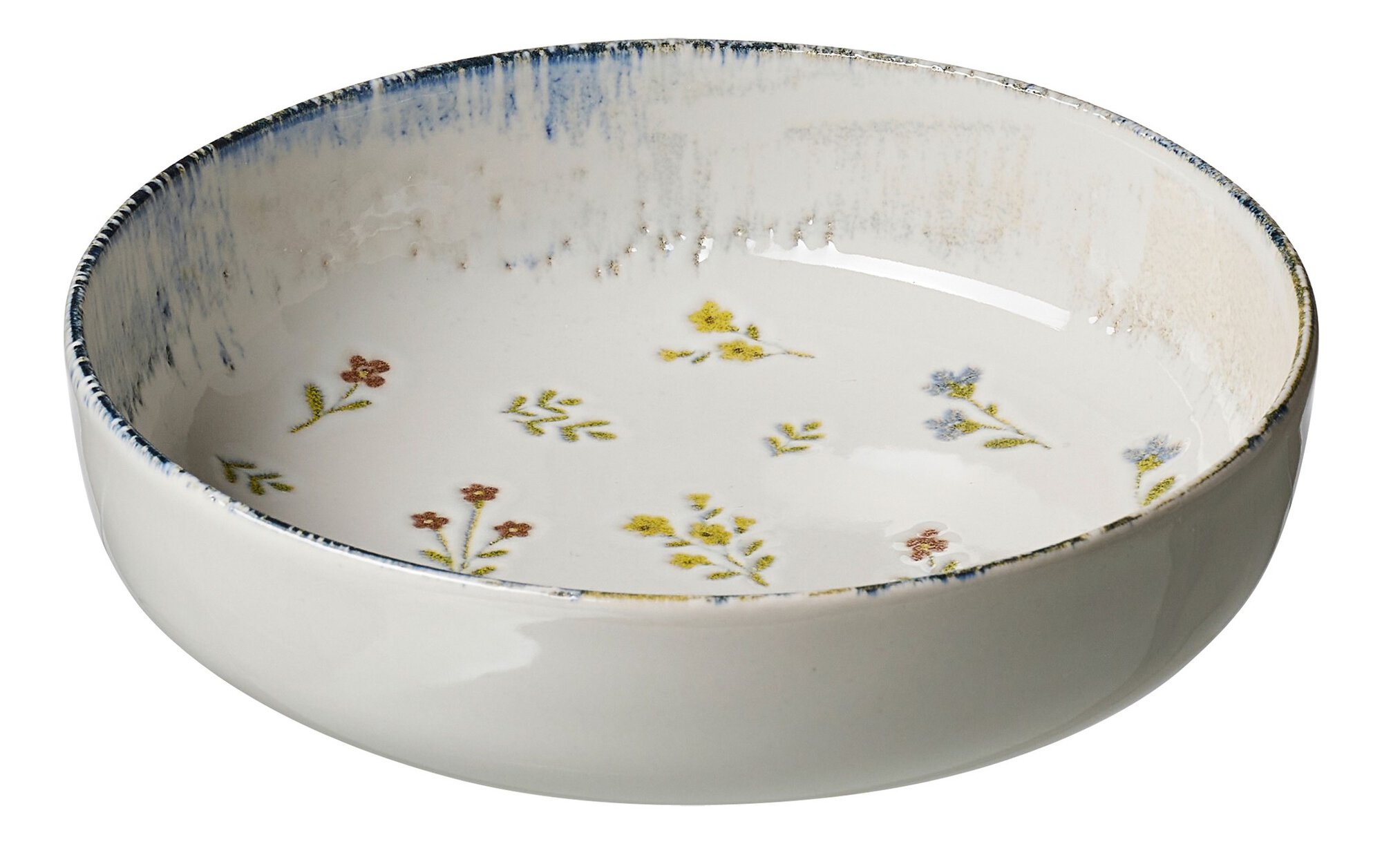 Ritzenhoff & Breker Suppenschale VIOLA 18cm aus Steinzeug weißöbunt