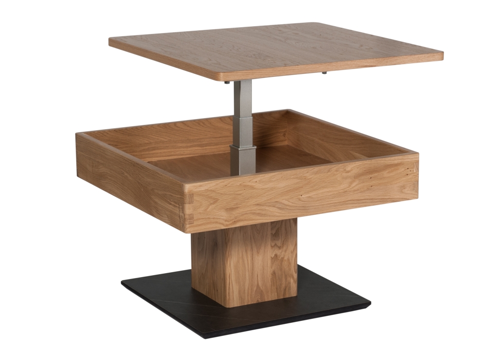 Vierhaus Couchtisch 1848-WEI-M in Platte Wildeiche furniert, Moebel, Tabelle, Kaffeetisch, Sperrholz, Holz