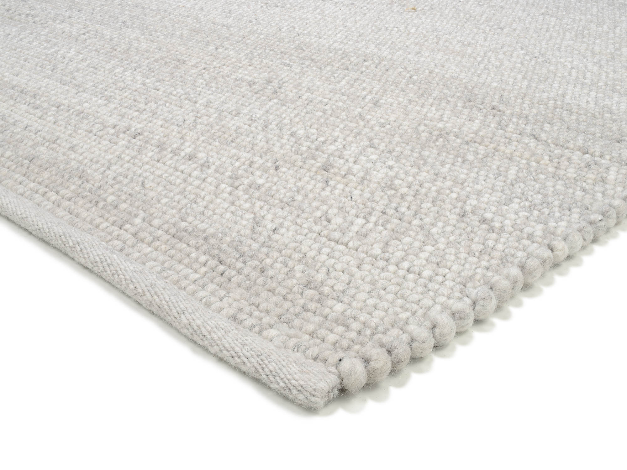 OCI Handwebteppich WIESENBRISE ca. 90x160 cm in Farbe silber