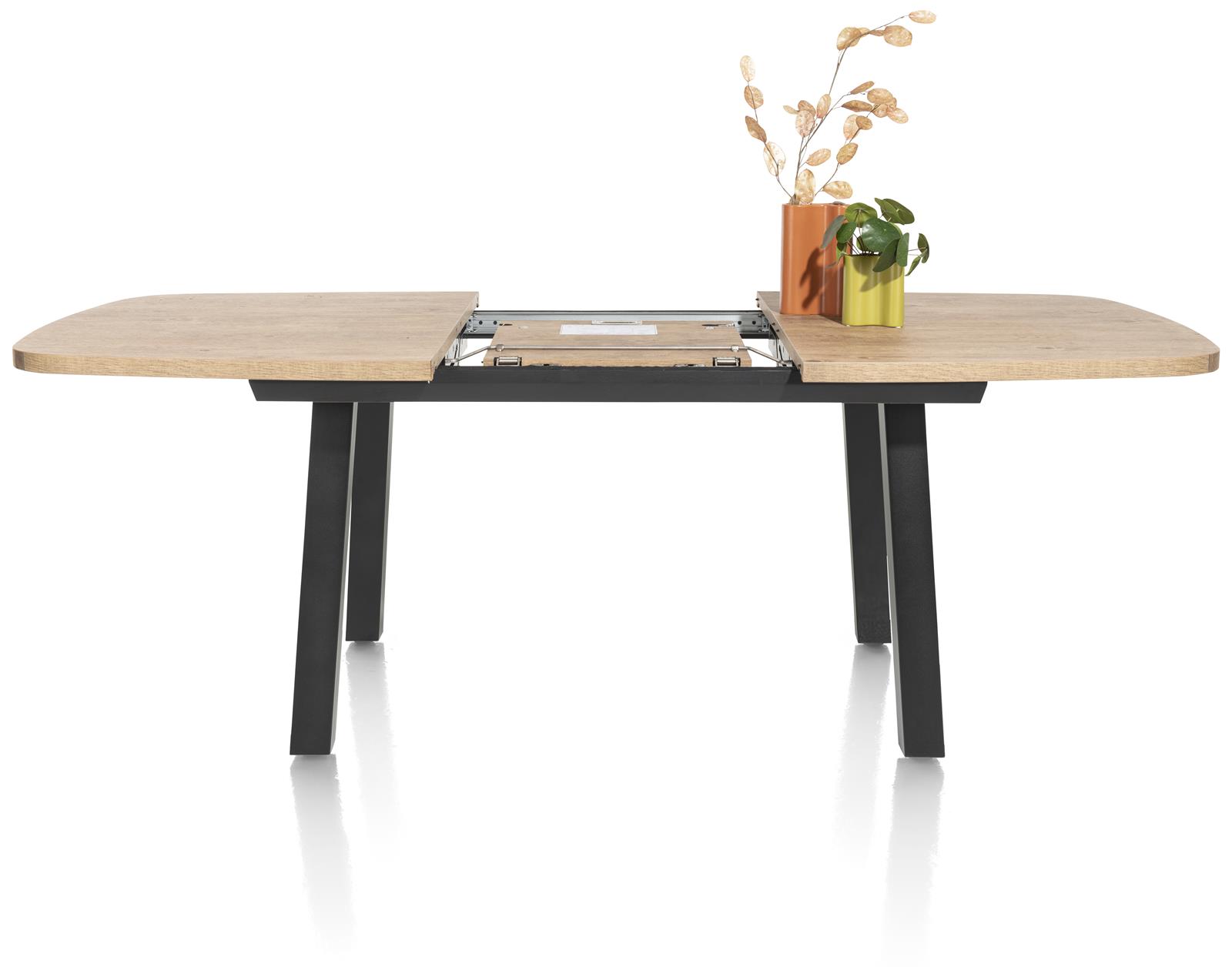 Henders & Hazel Tisch PAVAROTTI 54848-BRN, Moebel, Tabelle, Esstisch, Schreibtisch, Kaffeetisch