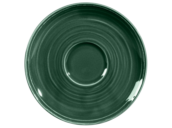 Seltmann Weiden Kombi-Untertasse groß 16,5cm Terra 3 Moosgrün