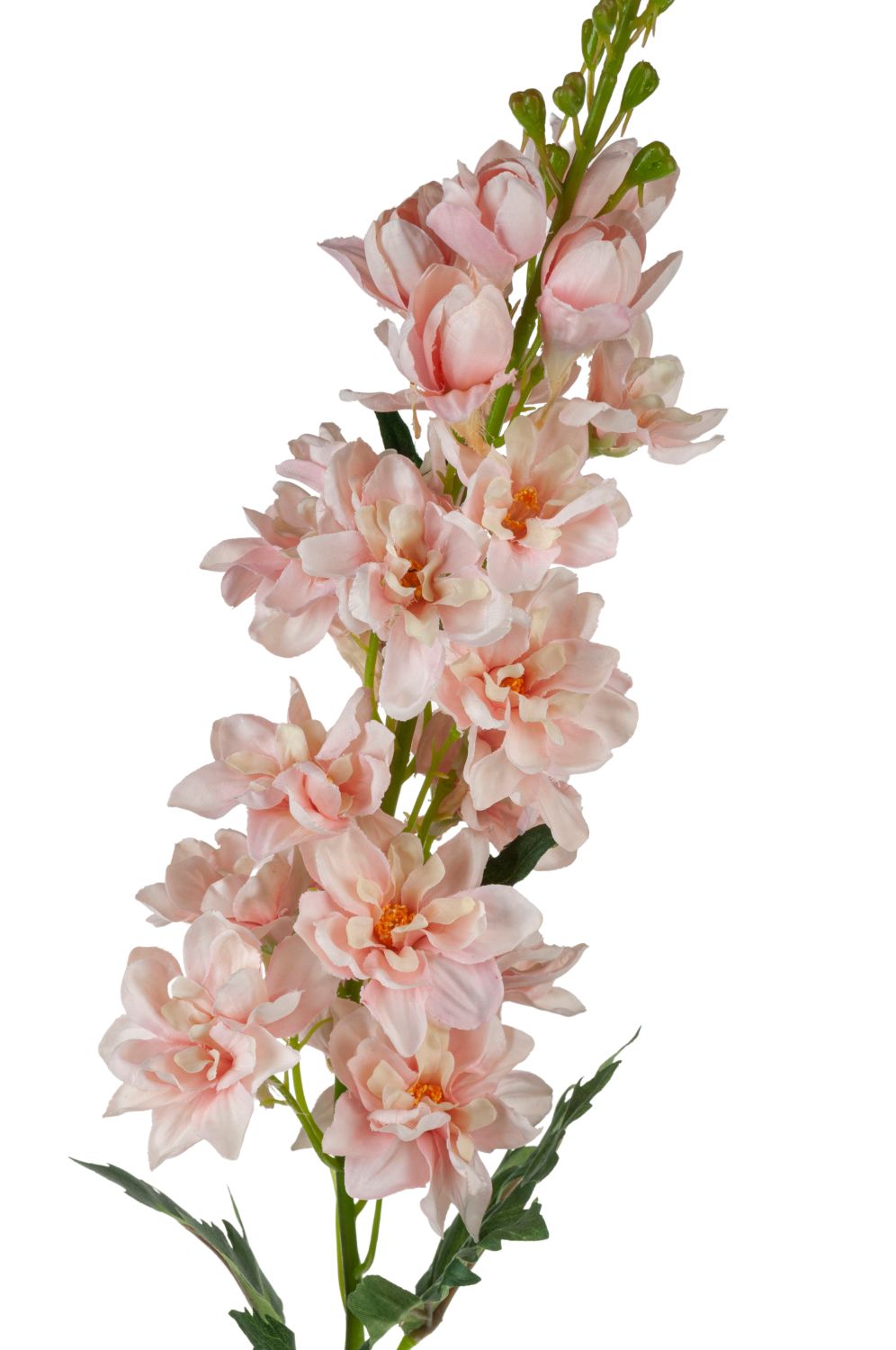 // Delphinium Blume // hellrosa // Höhe ca. 74 cm