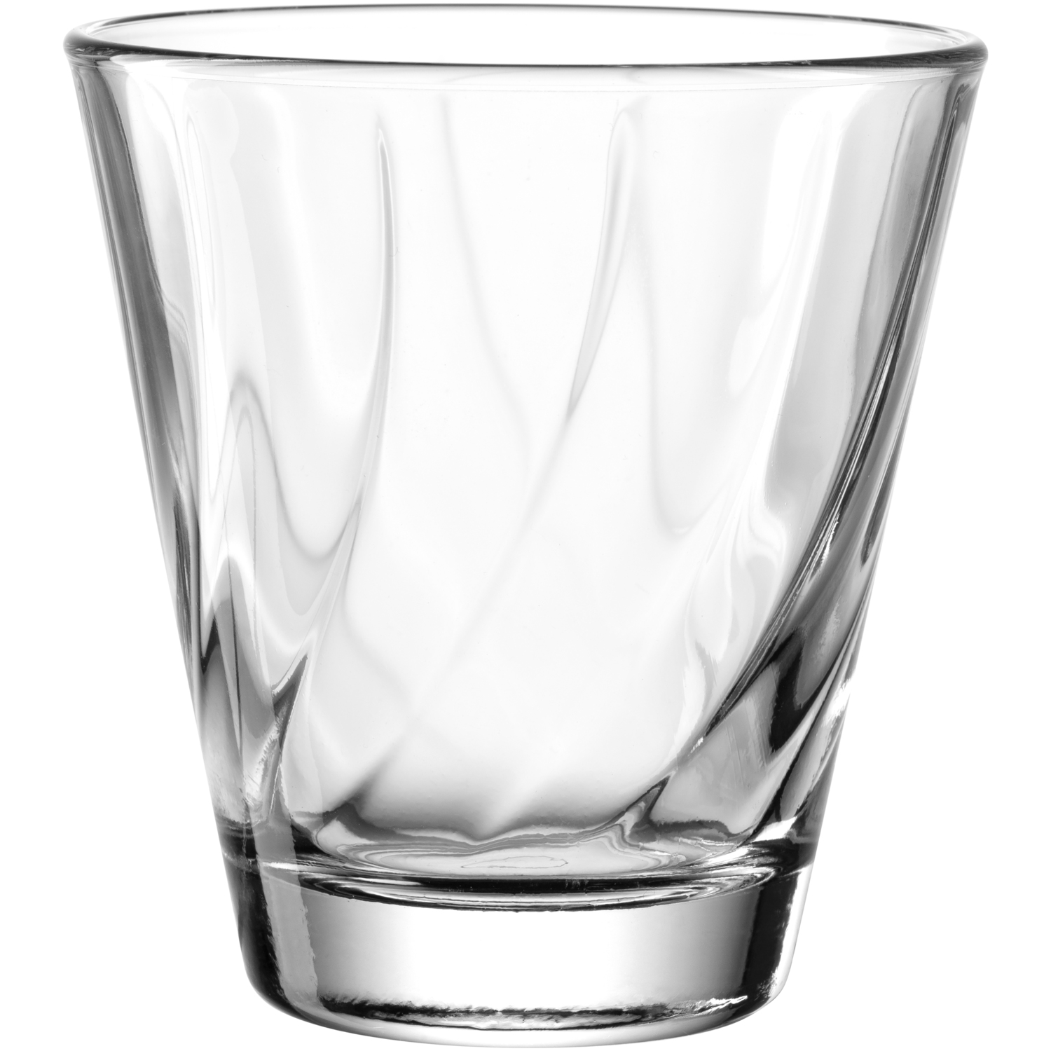 LEONARDO Trinkglas Twist 215ml in Farbe klar, Glas, Schüssel
