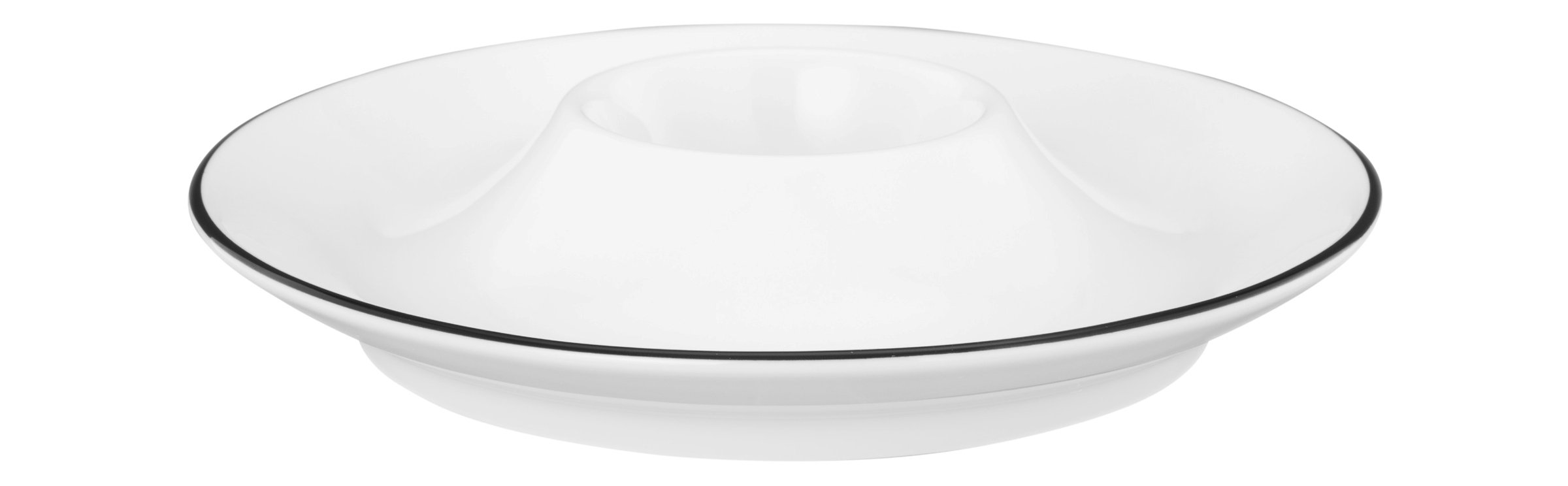 Seltmann Weiden Eierbecher mit Ablage Lido 10826 Black Line