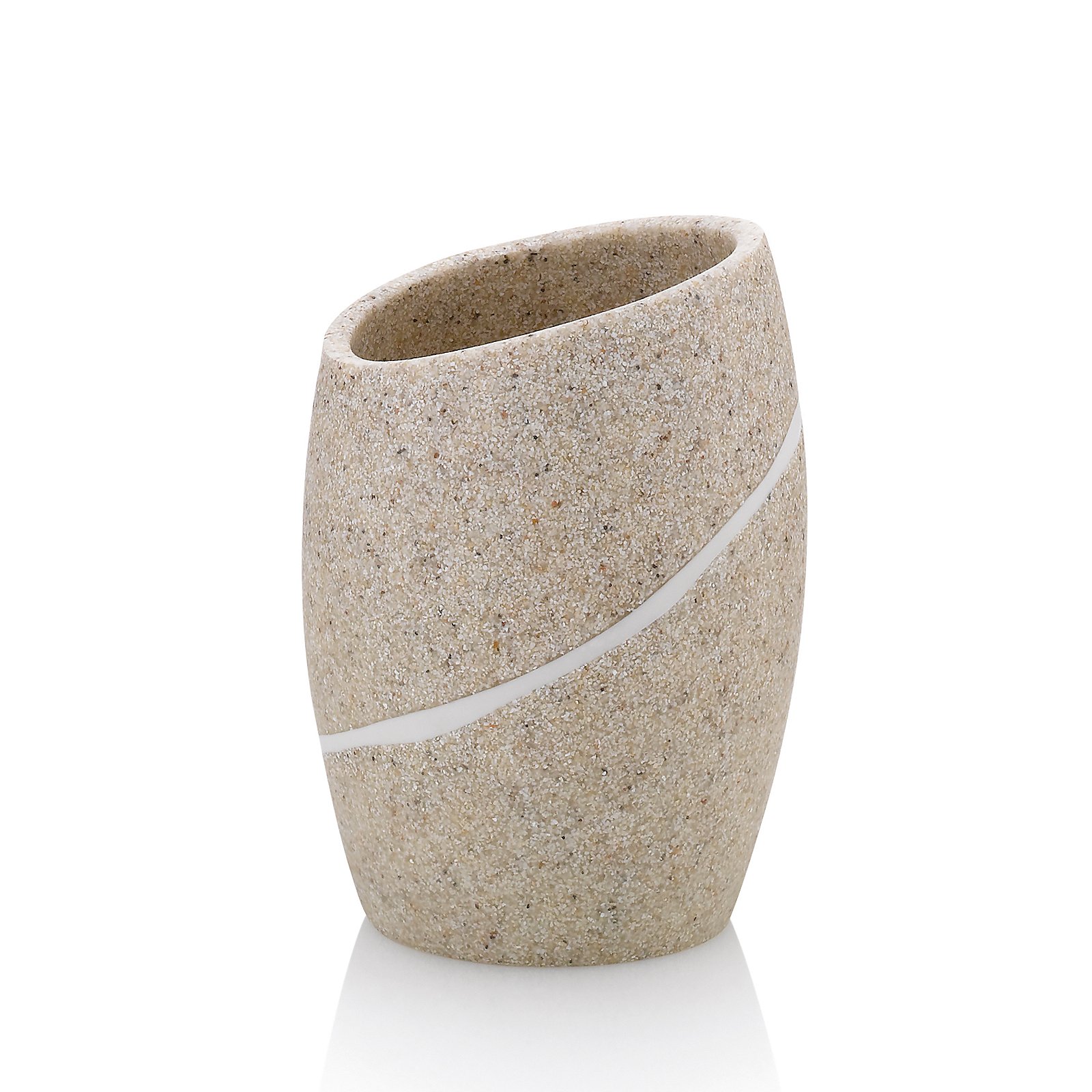 Kela Zahnbürstenhalter Talus beige TALUS in , Töpferei, Krug, Kunst, Porzellan, Vase