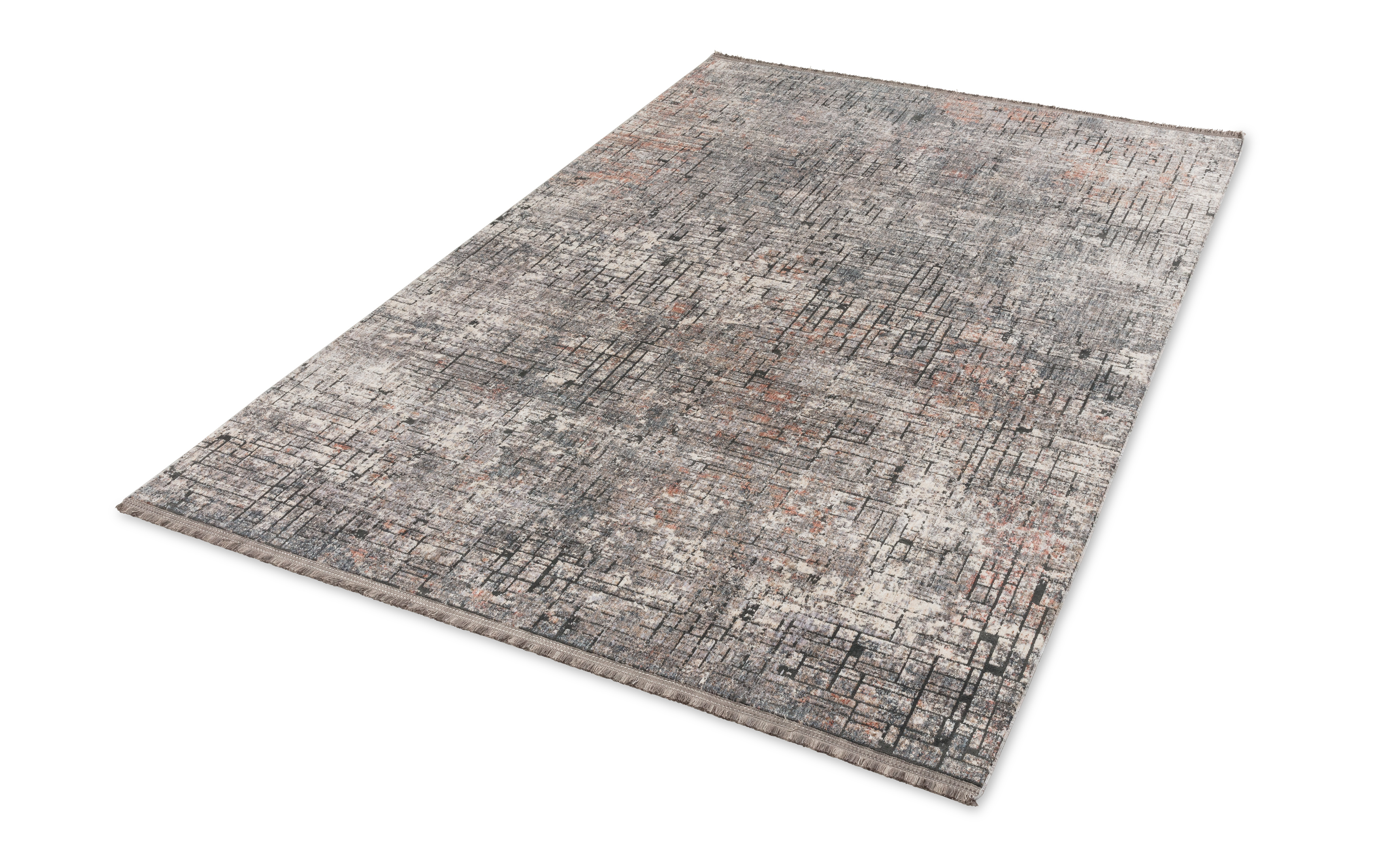 Golze & Söhne Webteppich Sarezzo ca. 160x230cm in Farbe grau