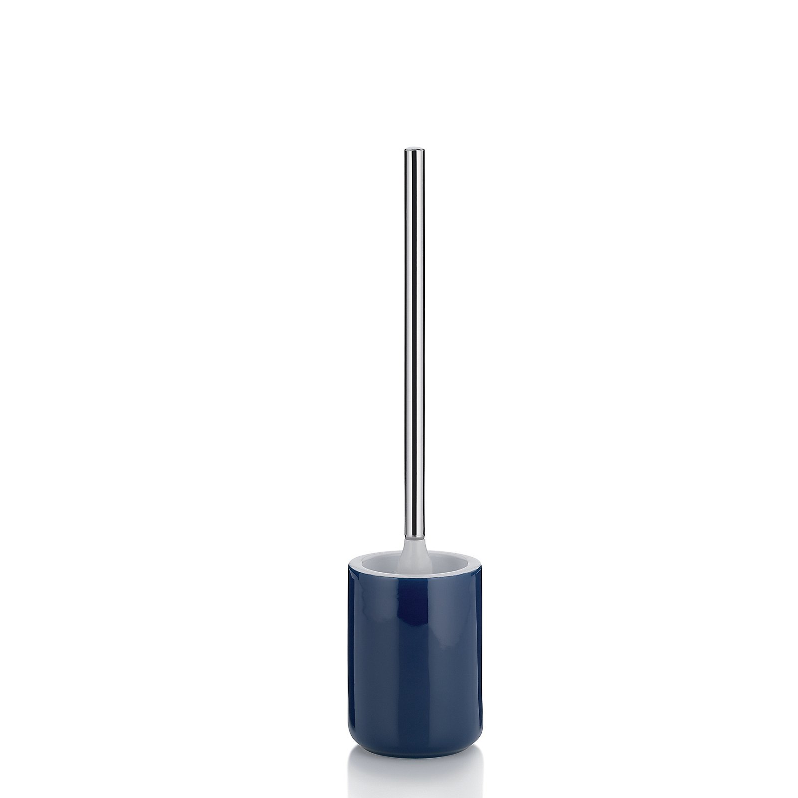 Kela  WC-Garnitur ISABELLA in Farbe indigoblau, Pinsel, Gerät, Werkzeug, Rauchrohr