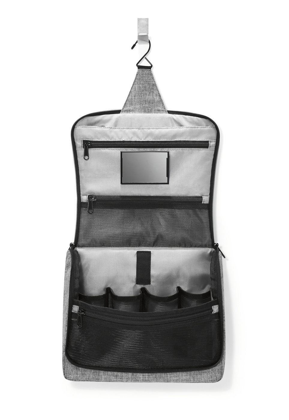 Reisenthel TOILETBAG XL in Farbe twist silver, Tasche, Zubehör, Handtasche, Rucksack