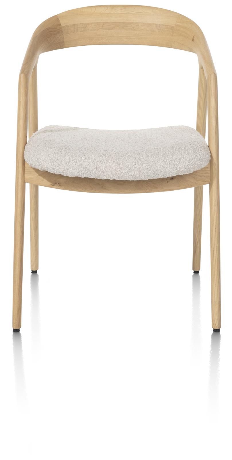 XOOON Armstuhl Dante 48684-CRE Stoff creme
