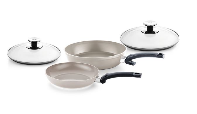 Ceratal Comfort®Pfanne 2er-Set  in Grösse 28/24cm, m.Glasdeckel