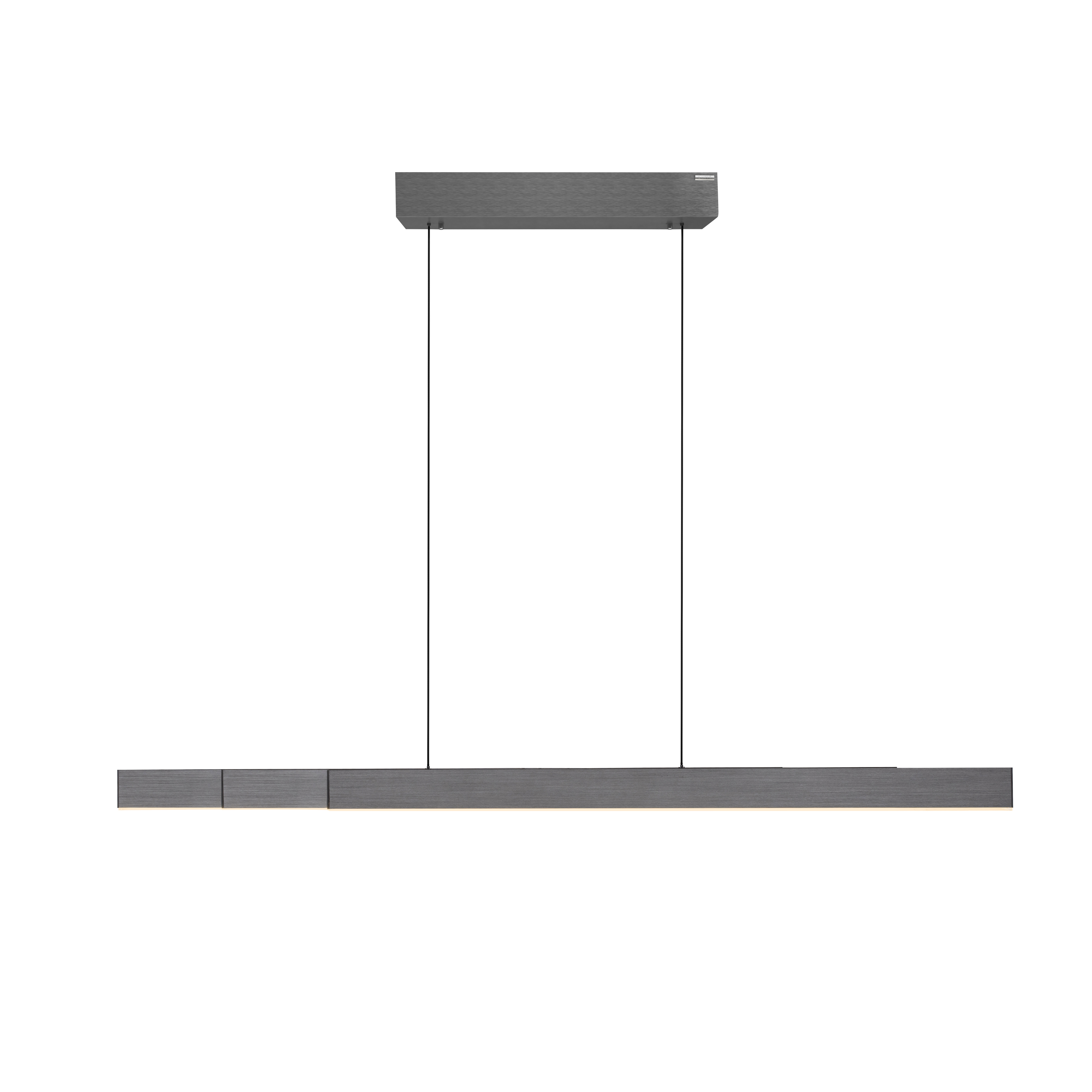 Paul Neuhaus LED-Pendelleuchte PURE MOTO-RISE 3-flammig in Farbe grau