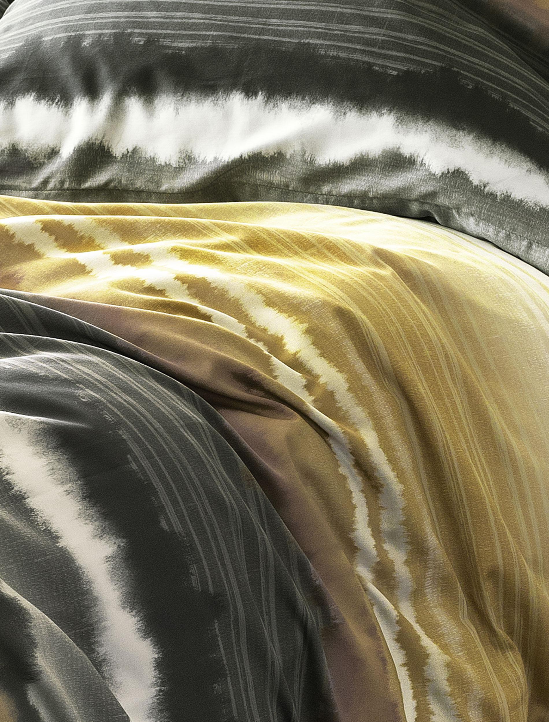 Irisette Mako-Satin Bettwäsche SKY ca. 135x200cm in Farbe grün