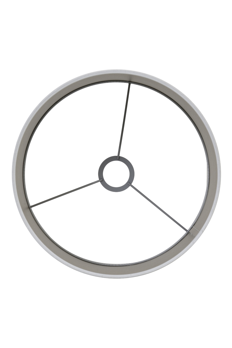 Light & Living Lampenschirm SAVERNA 40-30cm hell grau