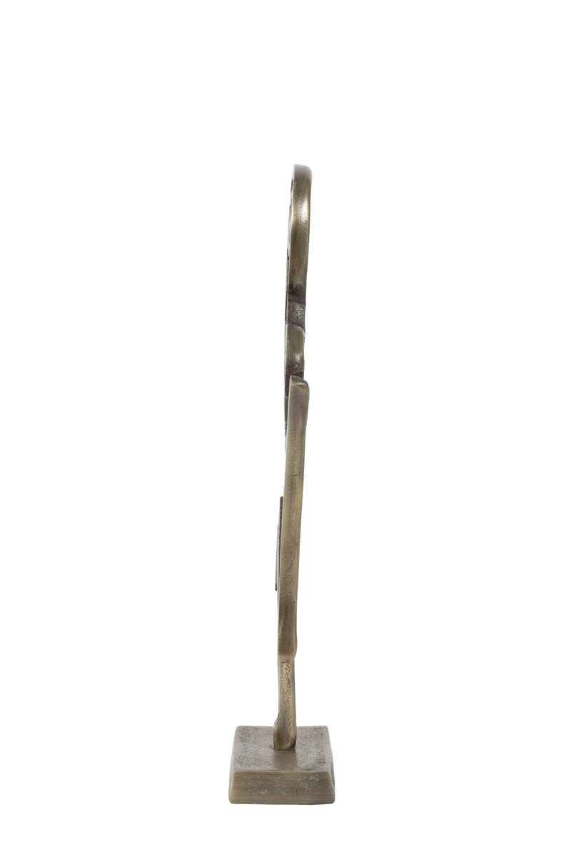 Ornament FACE  in antik bronze